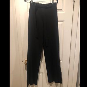 Babaton High-Waisted Dress Pants with Tie